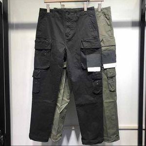 Printemps d'été et d'automne multi-poche de poche pantalon pantalon de rue