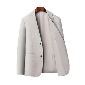 Printemps été automne costume de haute qualité mode ville affaires loisirs tout Match Boutique veste Blazer Hombre 240201