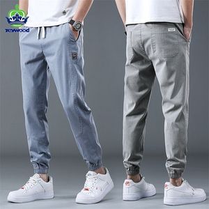 Lente zomer katoen jogger pant man broek harajuku cargo jeans casual harem denim Koreaanse hiphop joppants mannelijke broek 220704
