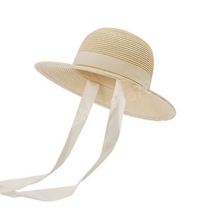 Printemps été enfants chapeau de paille pour bébé fille décontracté Panama chapeau de soleil enfants en plein air plat haut melon casquette de plage