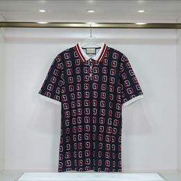 Spring Summer Man Designer Men's Polos T-shirt Tees LETTRE STYLIST HIGHE