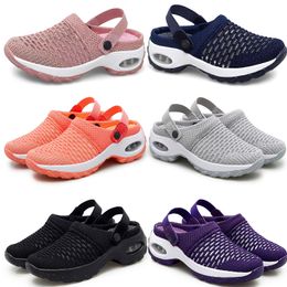 Printemps été nouvelles demi-pantoufles rembourrées chaussures pour femmes coréennes chaussures basses décontractées GAI respirant mode polyvalent 35-42 63 XJ