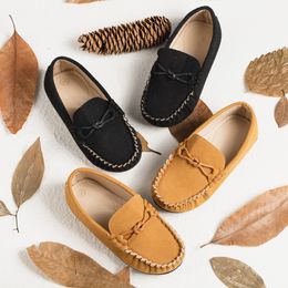 Printemps Été Nouveaux enfants Chaussures garçon fille robes chaussures respirantes marron