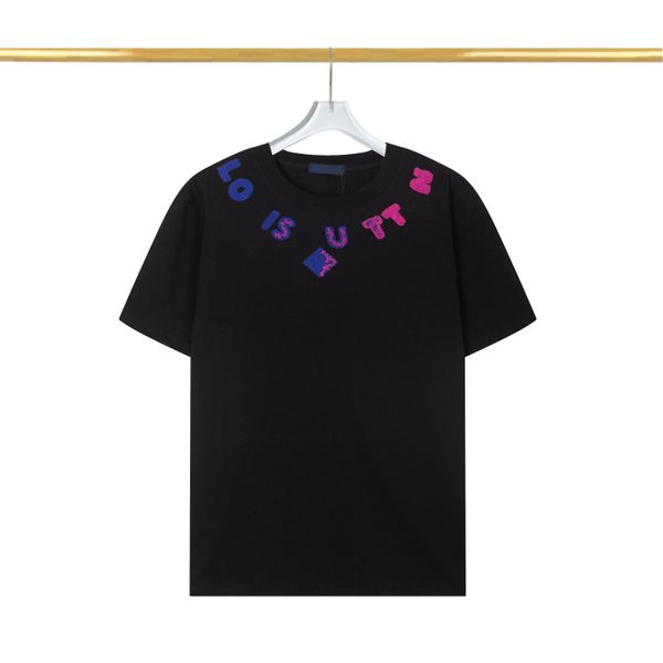 T-shirt col rond pour hommes, ample et décontracté, avec lettres imprimées, mode de rue, vêtements de vacances, taille asiatique 3XL, tendance printemps