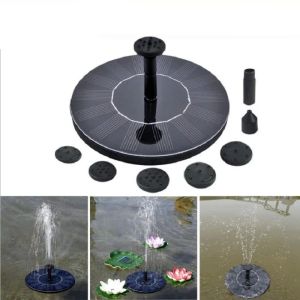 Sprinklers Nouveauté 7V 200L/H fontaine à énergie solaire flottante pompe à eau solaire arroseur Miniature Kit de panneau de jardin décorations de jardin