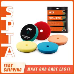 SPTA 5 "/6" Auto Spong Polishing Pad Flat Polisher Pad verwijdert Scrathe voor DA/RO/GA -autobuffer Polisher