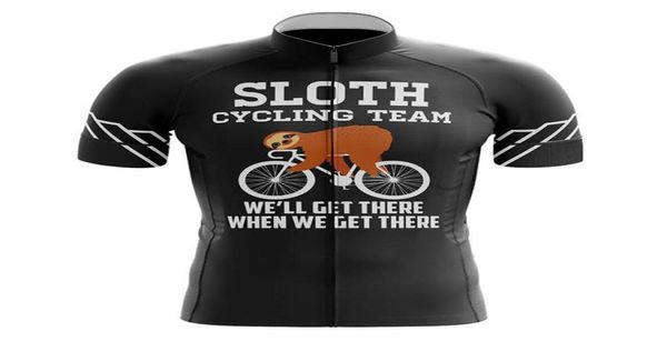 Sptgrvo lairschdan noir drôle men039s jersey bicycle tops femmes jersey de cycle à manches courtes
