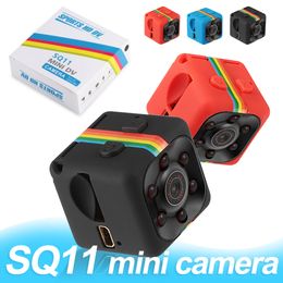 SQ11 Mini Micro caméra cachée HD 1080P capteur vidéo Vision nocturne caméscope Micro caméras DVR DV enregistreur de mouvement
