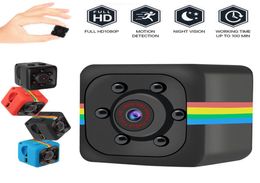 SQ11 Camera pequeña Cam nocturna Visión Visor Visor DVR HD 1080p Mini Camilas admite TF Tarjeta TF Micro Sport DV Video3294046