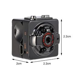 Caméra SQ8 1080p Caméra de vision nocturne infrarouge HD AETOOR SPORTS CAME MINI CAMÉE WIFI