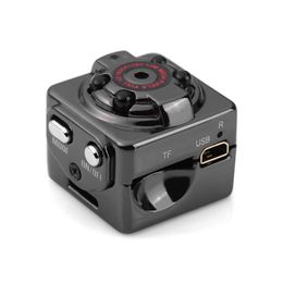 SQ8 Mini Auto Video Recorder Full HD Sports DV Camera 1080P Night Vision Auto DVR Loop-Cyclus Registratie Motion Detectie - Zwart