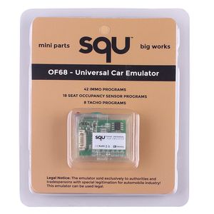 Serrurier fournit un squ de 68 Universal Car Emulator Support Immo / Seat Accupancy Sensor / Tacho Programmes