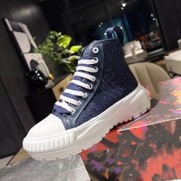 Denim Trainers Laarzen Hoge Lage Top Dames Zomer Herfst Lente Casual Schoenen Lady Daily Fresh Samenvatting Op zoek naar schoenen