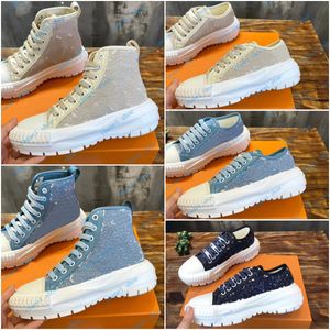 Squad Sneaker Designer Femmes Chaussures de loisirs Chaussures de luxe en cuir classique en caoutchouc chaussures hautes de haute qualité Entraîneur extérieur Baskets basses