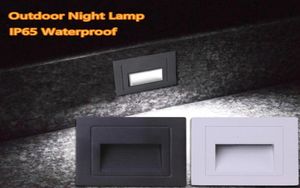 Vierkant 3W IP65 LED Trap Licht Stap Licht Verzonken begraven lamp binnen buiten Waterdichte Trap Stap lichten AC85265V7040503