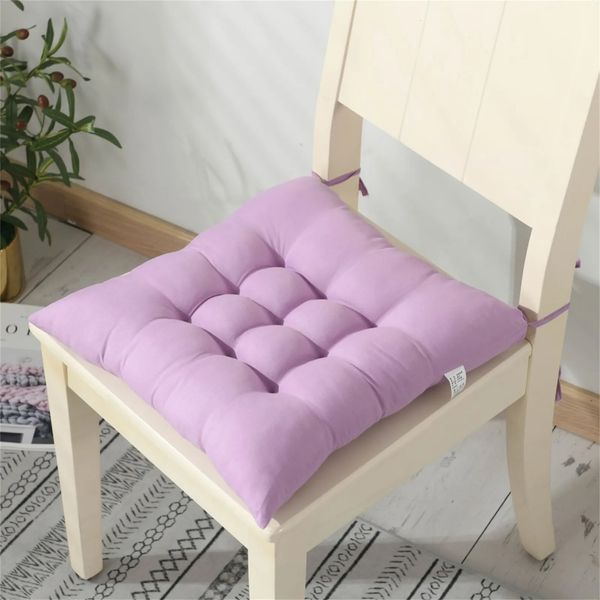 Chaise carrée coussin à tampons doux grand oreiller de sol