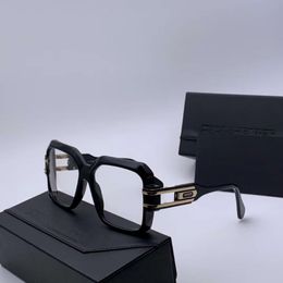 Cadre de lunettes carrées pour hommes 623 Black Gold Full Rim Optical Cadre optique 57 mm Gafas de Sol Lunettes de soleil Fashion Lunettes Frames Wth Wth B 268G