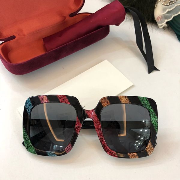 Lunettes de soleil à monture carrée des années 70 nom de la maison temples en acétate avec des lunettes de lettrage brillant Twill designer de luxe Club Adumbral hommes femmes