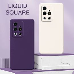 Étui en silicone liquide carré pour Meizu 16 plus 17 18 Pro 18S 18x 17pro 18pro Silicone Silicone Couverture Ultra Violet Sac imperméable