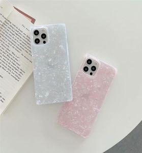 Étuis de téléphone en marbre carré pour iPhone 13 12 Mini 11 Pro X XS Max XR 8 7Plus Bling Kickstand Crystal Cover Back70889827106703