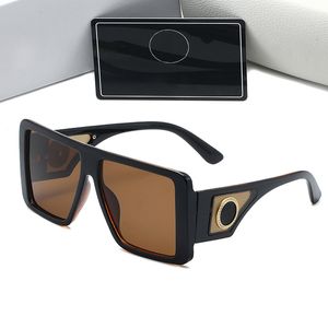 Lunettes de soleil carrées pour hommes Lunettes de soleil de créateurs pour femmes Goggle Wide Leg Lunettes de soleil classiques Hommes Noir Sunspecs Hommes Shades Sunnies Sun Protectors 10W05 avec boîte