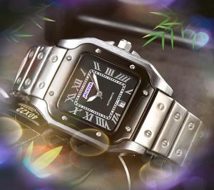 Relógios de cerâmica mecânica automática de quartzo com mostrador redondo quadrado 42mm pulseira de aço inoxidável de borracha Relógio de natação homem safira luminoso relógio de pulso casual de negócios