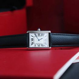 Square Simple Design Designer Slim Stone Luxury pols Quartz Horloges vrouwen volle schroef roestvrijstalen dame horloges beroemd merk