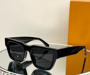 Lunettes de soleil carrées noires gris foncé ombragés Mentiers Sunframe Shades Sonnenbrille Sunnies Gafas de Sol Uv400 Eyewear avec boîte