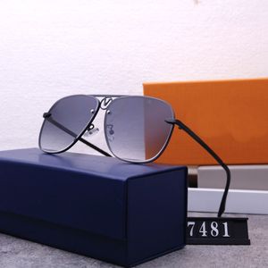 Vierkante zonnebril metalen letters luxe brillen klassieke stijl zonnebril ontwerpers mannen populaire dame cadeau Kerstmis Moederdag casual hg125 F4