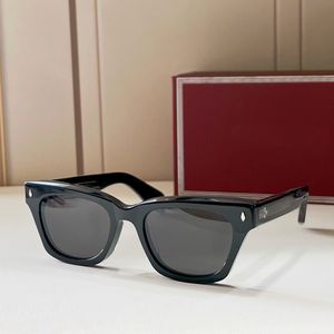 Lunettes de soleil carrées argent noir gris lentille hommes lunettes de soleil de créateur nuances UV400 lunettes unisexe
