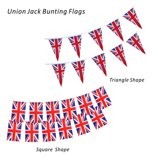 Square Triangle UK United Themd Flag Banner British Party Decorati British String Flag Union Jack Flag Banners String2195951