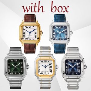 Bekijk 35/39 mm horloges elegante en modieuze heren luxe horloge mannen en vrouwen kijken van hoogwaardige roestvrijstalen riem geïmporteerd waterdicht