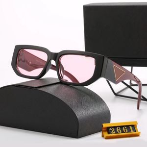 lunettes de soleil carrées lunettes prad lunettes de soleil pour femmes lunettes de soleil hommes logo triangle de style européen américain option multicolore lunettes uv400 lunettes nuances nuances