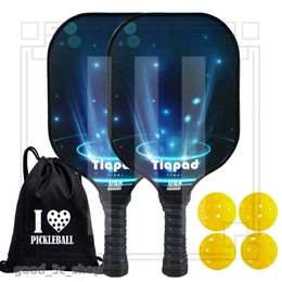 Racquets de squash Racket Racket Pickleball Paddles Set-Usapa Racket Balle de cornichons approuvé Great Control Racquet pour hommes Femmes 104