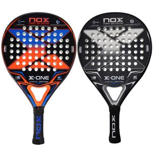 Squashrackets Padel Tennisracket 3K Koolstofvezel Ruw oppervlak Hoge balans met EVA ZACHTE Memory Paddle 230824