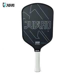 Squashrackets Pickleball Paddle Koolstofoppervlak met hoge korrelspin USAPA-conform Verbeterd vermogen Sweet Spot T700 Peddel van ruwe koolstofvezel 230904