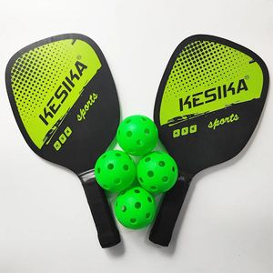 Raquettes de courge Pickleball ensemble de raquettes de Tennis adultes enfants Sports de plein air plage balle gratuite sac de protection 231020