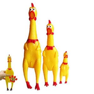 Jouets pour chiens de compagnie grinçants Sonnant des jouets à mâcher de style poulet criant Sécurité grinçante Molar Chew Funny Pet Toys