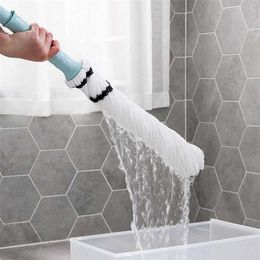 Squeeze Mop Wonderlife_ Store for Washing Floor Lazy Kitchen Wring Spin Home Help Self Natte Hand GRATIS Window Cleaner Round 211215