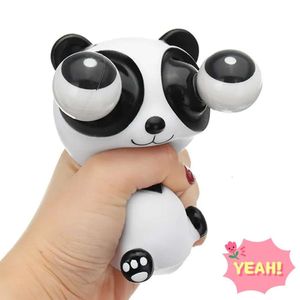 Knijp Panda Explosief oogspeelgoed Squishy speelgoed met uitpuilende ogen Zintuiglijk speelgoed voor dieren Interessant Panda-speelgoed voor kinderen en volwassenen om stress te verlichten 22