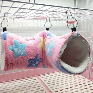 Squirrel rat swing nest kooien klein dier hangende grot hedgehog zachte warme tunnel cavia cavia cavia bed hamster hangmat 240322