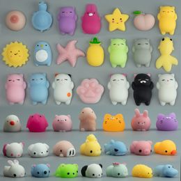 Squishies Mochi Squishy Toys Party Gunsten Betekenis Stress Relief Toys Mini Animal Fillers Geschenken Geschenken speelgoed voor kinderen