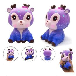 Squishy Kawaii Herten Cartoon Dier Squishies Langzaam Stijgende Stress Relief Squeeze Speelgoed Stress Bal Antistress Fidget voor Kids Gift 2283