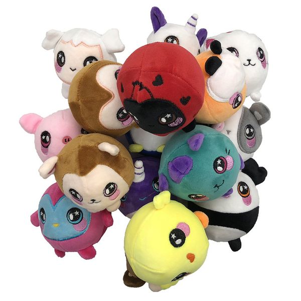 Squishy Muñecos de peluche Levantamiento lento Jumbo Juguetes blandos Pingüino Unicornio Animales Correa para teléfono celular Encanto Lindo Kawaii Squeeze Niños Juguetes de Navidad caliente