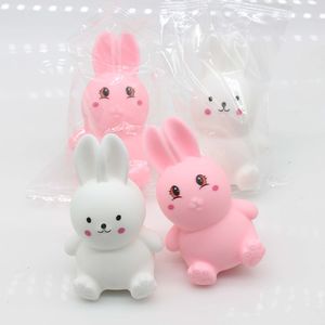 Balles anti-Stress lapin Squishy, jouet boule de pâte à presser, jouets sensoriels pour se détendre et se concentrer pour le panier de pâques