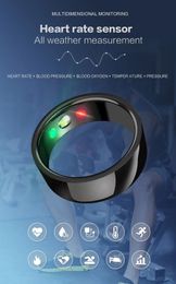 SR200 Smart Ring voor het monitoren van mannelijke en vrouwelijke hartslag Blood Oxygen Sleep Health and Fitness Tracker 240414