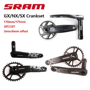 SRAM GX NX SX Eagle Crankset Bike Bicycle Dub 170mm 175mm 32T 34T PLACHING MTB 12S CRANKSET Dub BSA PF30 BB92