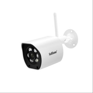 Srihome 4MP Bullet CCTV Mini cámara de IA pequeño sistema de seguridad IP interior al aire libre cámaras Wifi en casa Color nocturno SH034C