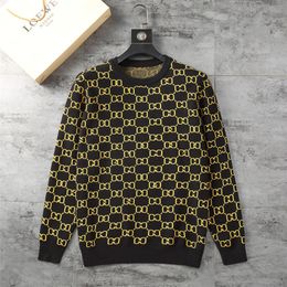 SS Designer clássico roupas masculinas Suéter com letras no peito moda Animal Letter casual Outono Inverno pulôver com capuz Homens mulheres Camisolas com gola redonda