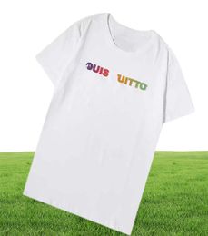 SS Good Qaulity Summer Mens Designers Tees 100 Coton T-shirts mode couples décontractés